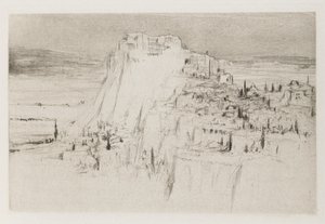 Erodiade: Pagina 3, La cittadella di Macheronte sorgeva dal lato orientale del Mar Morto, su un picco di basalto, a forma di cono