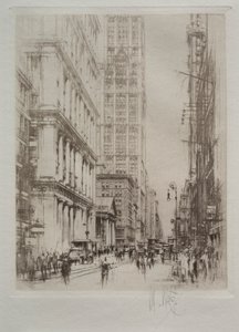 Lower Broadway da William Walcot