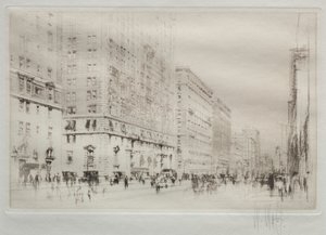 Park Avenue, New York da William Walcot