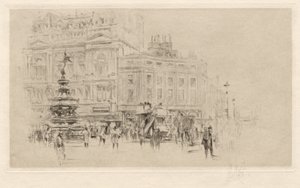 Picadilly Circus da William Walcot