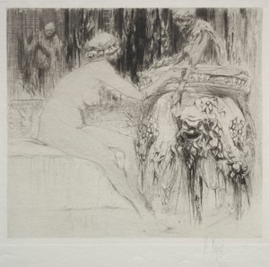 La baccante e il giovane fauno