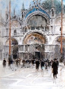 Il portico, San Marco Venezia da William Walcot