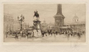 Trafalgar Square da William Walcot