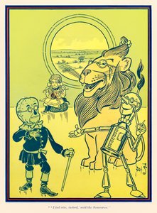"Mi sento saggio, davvero," disse lo spaventapasseri. da "Il meraviglioso mago di Oz" di L. Frank Baum