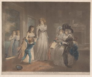 Madre visita la figlia al collegio da William Ward
