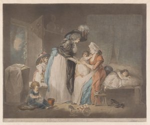 Visita al bambino dalla balia da William Ward
