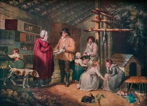 Vendita di conigli, 1796, 1919 da William Ward