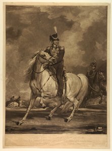 Il Hetman conte Platoff a cavallo del suo destriero preferito da William Ward