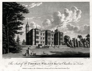 La Residenza di Sir Thomas Wilson Bart a Charlton nel Kent, 1776
