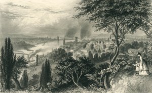 Città di Cincinnati, 1874 da William Wellstood