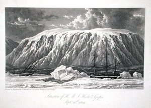 Situazione di H.M.S. Hecla & Griper, 20 settembre 1819, da 