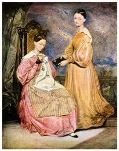Florence Nightingale, infermiera britannica e riformatrice ospedaliera, c. 1836 da William White