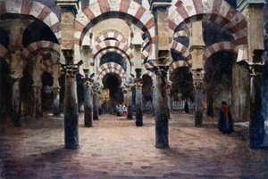 Cordoba, interno della Mesquita da William Wiehe Collins