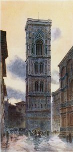 Firenze. Il Campanile da William Wiehe Collins