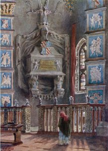 Rimini. La tomba di Isotta nella Cattedrale da William Wiehe Collins