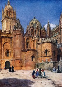 Salamanca, la Vecchia Cattedrale da William Wiehe Collins