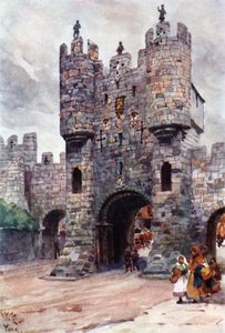 York, Micklegate Bar da William Wiehe Collins