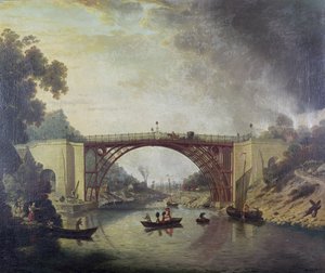 Il Ponte di Ferro vicino a Coalbrookdale, c.1780