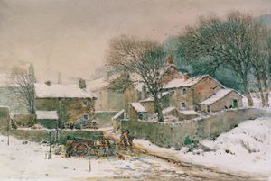 Heysham in inverno da William Woodhouse