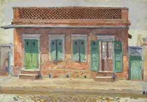 Casa su Dumaine Street, New Orleans, c.1904 da William Woodward