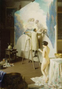 Il pittore, 1913 da William Worcester Churchill
