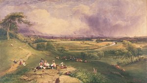 Manchester dalla scogliera, Higher Broughton da William Wyld