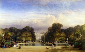 I giardini delle Tuileries, Parigi da William Wyld