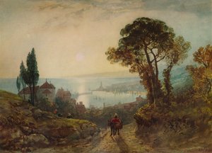 Veduta su un porto, c1859, 1938