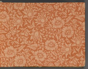 Libro campionario di carta da parati, prima del 1917 (stampa)