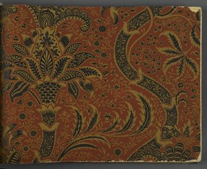 Libro campionario di carta da parati, prima del 1917 (stampa)