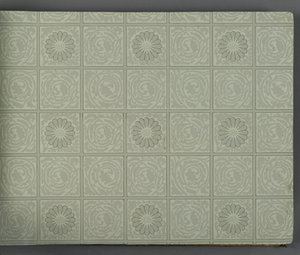 Libro di campioni di carta da parati, prima del 1917 da William and Company Morris