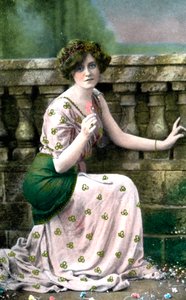 Gabrielle Ray 1883-1973, attrice inglese, inizio XX secolo da William and Daniel Downey