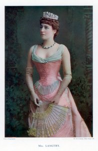 Lillie Langtry, attrice britannica, 1901 da William and Daniel Downey