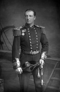 Lord Charles Beresford 1846-1919, ammiraglio britannico e membro del parlamento, 1890 da William and Daniel Downey