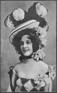 Miss Mabelle Gilman, la ragazza incantevole nel Casino - La ragazza del Casino al Shaftesbury da William and Daniel Downey