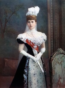 Principessa Alessandra di Danimarca, fine XIX secolo da William and Daniel Downey