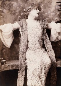 Sarah Bernhardt in Francesca da Rimini da William and Daniel Downey