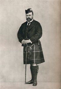 Il Principe di Galles in Costume delle Highlands, c1886 1910 da William and Daniel Downey