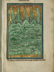 Il diluvio di Noè, c.1250