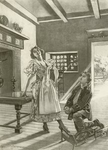 Marta, Atto III scena vi (incisione) da William de Leftwich Dodge