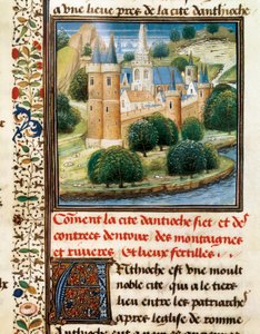 Miniatura della Prima crociata, Guglielmo di Tiro (1130-1185) da William of Tyre (c.1130 85)