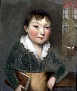 Figlio sconosciuto dai ritratti della famiglia FitzHerbert, c.1817 da William the Elder Corden