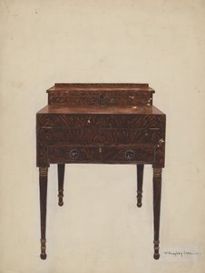 Scrivania georgiana