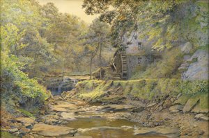 Un mulino dello Yorkshire, 1886 da Wilmot Pilsbury
