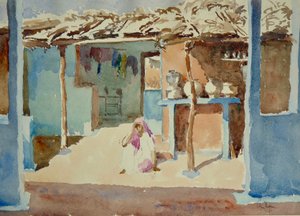 657 Interno del villaggio Brahmin (1)
