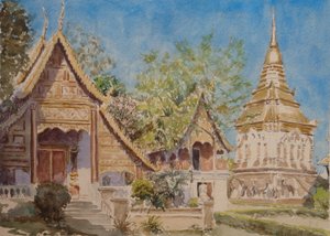 878 Wat Chiang Man, Chiang Mai da Wilson Clive
