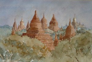Alba a Bagan, verso Ananda