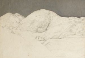 Studio di paesaggio per Santissima Trinità, c.1924 da Winifred Knights
