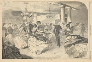 Un ballo dei cadetti a West Point, da Harper da Winslow Homer