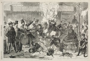 Una Valanga di Neve in Città, 1860 da Winslow Homer